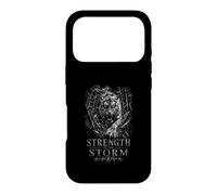 Strength In The Storm Tiger Warrior Spirit Power Case for iPhone 17 Pro