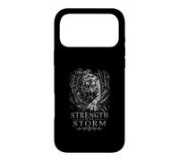 Strength In The Storm Tiger Warrior Spirit Power Case for iPhone 17 Pro Max