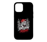 Strength In The Storm White Japanese Tiger Case for iPhone 12/12 Pro