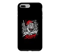 Strength In The Storm White Japanese Tiger Case for iPhone 7 Plus/8 Plus