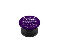 Strength is What We Gain From the Madness We Survive Women PopSockets Adhesive PopGrip