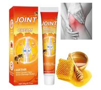 Strength Joint Re-LIEF Cream,Bee Venom Professional Care Gel,Advanced Comfort Gel for Knees Back Neck and Hands Non-Greasy Fast Absorbing (1)