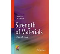 Strength of Materials: A Concise Textbook