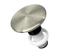 Strength Push Type Sink Drain Plugs & Metal Popup Stoppers 972097A for Tight Seal & Smooth Operate Rustless Lid