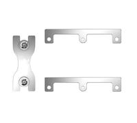 Strength Stainless Steel 86 Type Switches Mounting Bracket Fixers for Accurate Alignment and Easy Setups
