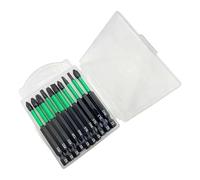 Strength Steel Bit 6.35Mm Shank PH1 / 2/3 Drill Bit Set with Secure Hold for Various Materials Repairs Steel Drill Divisions