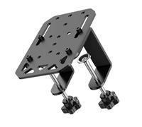 Strength Steel Handbrake Clamp Build with Thickened Base & Not Shake Design Ergonomic for HBP Handbrakes Racing Game Handbrake Holder