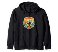Strength Through Struggle Builds Powerful Mindset Zip Hoodie