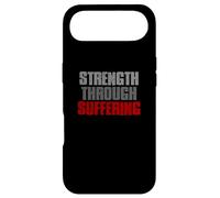 STRENGTH THROUGH SUFFERING Resilient Strong Inspiring Bold Case for iPhone Air