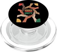 Strength Through Unity Diverse Hands Equality Women Men PopSockets PopGrip for MagSafe