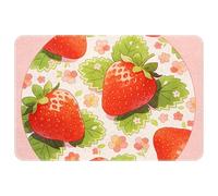 Strength Training Exercises for BeginnersRounded Corner Non-Slip Floor Mat, Water-Absorbent & Easy to Clean, Soft Comfortable Bath Mat/Kitchen Mat