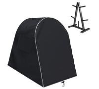 Strength Training Plate Tree Cover, Barbell Weight Rack Cover, For Home Gym CAP Triangle Barbell Weight Rack, Strength Training Tree Weight Plate Rack (Cover Only) (40x20x29)