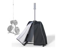 Strength Training Plate Tree Cover, Barbell Weight Rack Cover, For Home Gym CAP Triangle Barbell Weight Rack, Strength Training Tree Weight Plate Rack (Cover Only) (38x18x34)