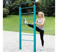 Strength Training Pull-Up Bars, Horizontal Bar Ladder with 7/8 Rods, Outdoor Fitness Equipment for Stretching, Strength Training/Body Coordination(A)