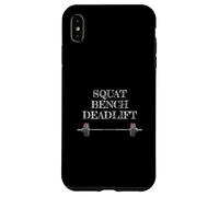 Strength Training Squat Bench Deadlift Case for iPhone XS Max