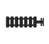 Strength Training Weight-Bearing Bracelet Weighted Bracelet Adjustable Men's And Women's Dance Yoga Running Silicone Straps(Noir)