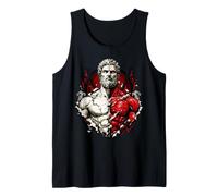 Strength Within Muscle Anatomy Fitness Graphic Design Tank Top