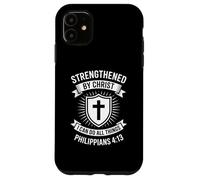 Strengthened By Christ I Can Do All Things Philippians 4:13 Case for iPhone 11