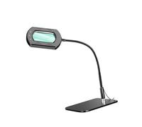 Strengthened Visual Square LED Touch Enlarger with Touch Sensitive Lighting and Modifiable Positioning for Better Observation Knowledge Abs Magazine