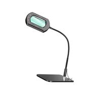 Strengthened Visual Square LED Touch Enlarger with Touch Sensitive Lighting and Modifiable Positioning for Better Observation Knowledge Abs Magazine