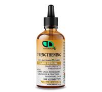 Strengthening Hair Serum - 100% Natural Strength Formula Frizz Control & Shine Enhancement - Fights Breakage & Split Ends - 100ml