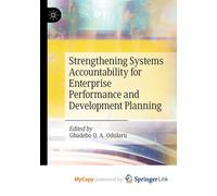 Strengthening Systems Accountability for Enterprise Performance and Development Planning