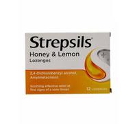 Strepsils Honey and Lemon - Pack of 8 Lozenges
