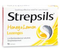 Strepsils Honey and Lemon Lozenges 16
