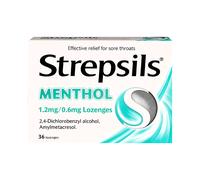 Strepsils Menthol 36 Lozenges