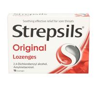Strepsils Original Lozenges for sore throat x16