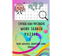 Stress/Anxiety Relief, Mindfulness Word Search Puzzle for Adults, Seniors: Brain Busters, Fun and Relaxing, Solutions Included, Activity Book to ... Adults, For Road Trip, Holiday, Travel, 6"X9"
