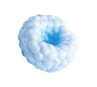 Stress Ball Crunchy - Stress Relief for Stretchy Squeeze | Sensory Fidget Toy with Textured Beads, Relax Ball for Kids Teens Adults, Home Office Classroom Car Ride Meditation