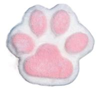 Stress Ball Cute Cat Paw Squish Balls 5.9 Inch Large Fidget Squeeze Toy Soft Silicone Sensory Balls with Flocking Surface Stress Relief Toy cat paw