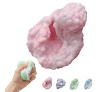 Stress Ball Grape, Stress Ball Maker, Handcrafted Sensory Squeeze Ball, Slow Rebound Tactile Squish Toy, Anxiety Calming Fidget Relief Balls, Portable Desk Stress Reducer for Focus and Study