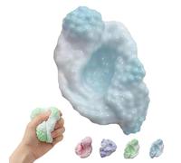 Stress Ball Grape, Stress Ball Maker, Handcrafted Sensory Squeeze Ball, Slow Rebound Tactile Squish Toy, Anxiety Calming Fidget Relief Balls, Portable Desk Stress Reducer for Focus and Study