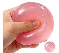 Stress Ball - Pressure Globe, 1 Unit Tension Sphere For Mental Relaxation, Squeeze Orb With Pliable Foam, Sensory Item, Calm Maker For Lounge, Studio, Campus, And Transit