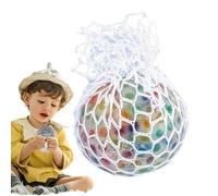 Stress Ball, Rainbow Exercise Ball for Hands, Squeezing Fidget Sensory Toy for Kids Adults Boys Girls Travel Birthday Home Workplace Classroom Desk