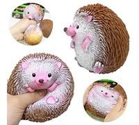 Stress Ball Sensory Squishy Fidget Anti Squeeze Tension Relief Stretchy Hedgehog Balls for Adult Kids, 1 Pcs