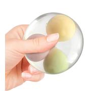 Stress Ball - Squeeze Sensory Relief Toy, Anti Hand Exercise Ball with Soft Elastic Material Design, Calming Focus and Tension Release Function, Ideal for Teens Adults Study Work Home Travel