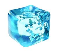 Stress Balls for Kids and Adults - Snowflake-Shaped Soft Hand Ball, Fidget Squeeze Toy with Slow-Rising Sensory Foam, Winter Themed Hand Exerciser, Calm Tool, Soft Tactile Pressure Toy for Stress Ease