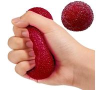 Stress Balls for Kids - Funny Soft Textured, Relief Squeeze Toys, Colorful Tactile Grip Patterns, Manual Tension Release Mechanics, Academic Focus Category Accessory, Portable Pocket Size Multicolor