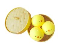 Stress Balls - Slow Rising Foam, Stretchy Fidget Game, Squeezable Texture Relief, Calm Anxious Mental Energy, Wellness Focus Category, Crimson Red Round Globe For Desktop