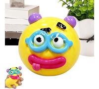 Stress Balls - Soft Cuddly Dog Face Changing Sensory Toy, Cute Slow Rebound Fidget Relaxing Desktop Accessory | Reusable Calming Moldable Gadget For Kids Teen Adults Home Office Travel