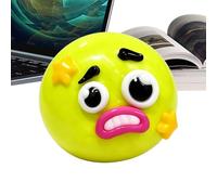 Stress Balls - Soft Cuddly Dog Face Changing Sensory Toy, Cute Slow Rebound Fidget Relaxing Desktop Accessory | Reusable Calming Moldable Gadget For Kids Teen Adults Home Office Travel