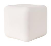 Stress Cube, 2 Inch White Stretchy Cubes Stress Squeeze Toy, Elastic Playful Elastic on Edge Toys for Adults Anxiety Relief Squeeze Toys
