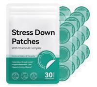 Stress Down Patches, Stress & Anxiety Relief, Botanical Plant-Based Formula, Help Deep Sleep, Suitable for Adults, 30PCS