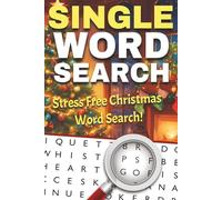Stress-Free Christmas Word Search!: Relaxing Holiday Puzzles for Adults | A Festive Mindfulness 2025 Word Search Journey to Bring Calm, Joy, and Stress Relief All Season Long
