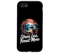 Stress Less Forest More Forest Breathing Shinrin-Yoku Case for iPhone SE (2020) / 7/8