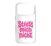 Stress Mich Nicht German Relax and Take it Easy Case for iPhone 17 Pro
