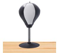 Stress Punching Bag - Desktop Box, Suction Cup | Heavy-Duty Spring Return Feature, Mini Boxing Tool For Desk Counter Stress At Office Home Gift Use